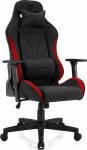 Žaidimų kėdė Sense7 Netrunner fabric Gaming Chair, Juoda-raudona