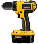 Gręžimo staklės Dewalt DC721KB 18 V 2 x baterija 2.6 Ah