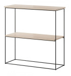 Lentyna ADRK Furniture Toni, ruda/juoda