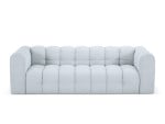 Sofa Micadoni Mellow, 247x106x75 cm, mėlyna