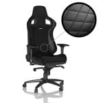 Žaidimų kėdė Noblechairs EPIC PU-Leather Gaming Chair, Juoda-mėlyna