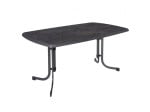 Stalas Patio Dine & Relax 150x90 cm, pilkas