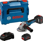 Bosch GWS 18V-10 PSC 2x5.5Ah Pc GAL 1880CV, L-boxx