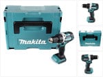 Gręžtuvas Makita DDF 484 ZJ, 18 V, be akumuliatoriaus ir įkroviklio