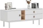 Sideboard IRIS 140x40xH55cm, baltas