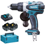 Makita Gręžtuvas-suktuvas DDF458RTJ, 18V/5.0Ah, lagaminas