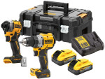 Įrankių rinkinys DeWalt (DCD800 + DCF850); 18 V; 2x5,0 Ah akum.