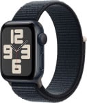 Apple Watch SE GPS 40mm Midnight Aluminium Case with Midnight Sport Loop - MRE03ET/A