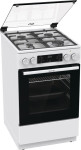 Gorenje GK5C40WH virtuvas Pastatoma viryklė Dujinė Balta A