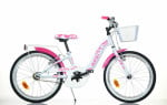 Dino bikes Girls bike 204R baltas 20"