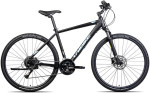 Dviratis Unibike Flash GTS 2024 juodas-21" (Dydis: 21")