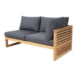 Modulinė sofa Home4You Serenity, pilka