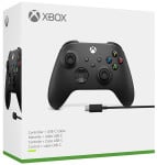 Xbox Wireless Controller Black + USB C laidas