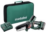 Šakų genėjimo grandininis pjūklas Metabo MS 18 LTX 15; 18 V; 1x2,0 Ah akum.; 15 cm juosta