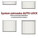 ART ER M100 4:3 ART rankinis Ekranas pusiau automatinis 4:3 100 203x152cm MS-100 4:3