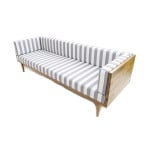 Lauko sofa Floriane Garden Cocos, pilka/ruda