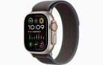 Apple Watch Ultra 2 GPS + Cellular, 49mm Titanium Case with Blue/Black Trail Loop - M/L MRF63UL/A