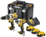 akumulatorowy komplektas Combo DCD996 + DCF887 18V, 3x5,0Ah XR DeWALT [DCK276P3T-QW]