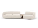 Modulinė sofa Micadoni Miley, smėlio spalvos