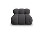 Modulinė sofa Micadoni Bellis, 94x94x64 cm, pilka