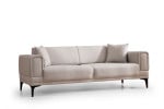 Sofa-lova Asir Horizon, smėlio spalvos