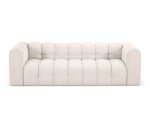 Sofa Micadoni Mellow, 247x106x75 cm, balta