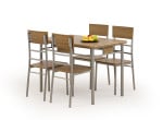 NATAN table + 4 chairs