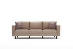 Sofa Asir Kale Velvet, smėlio spalvos