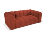 Sofa Micadoni Mellow, 193x106x75 cm, oranžinė