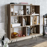 Kalune Design Knygų lentyna Mistico - Walnut