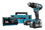 Akumuliatorinis smūginis gręžtuvas-suktuvas XGT ® 40Vmax HP002GD201 Makita