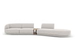 Modulinė sofa Micadoni Miley, pilka