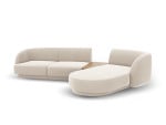 Modulinė sofa Micadoni Miley, balta