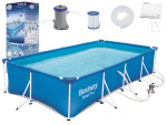 Baseinas Bestway „Steel Pro Splash Frame" 400 x 211 x 81 cm