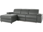 Trivietė sofa Loft Rayland, pilka