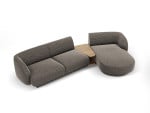 Modulinė sofa Micadoni Miley, ruda