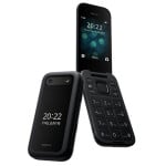 Nokia | 2660 Flip | Yes | Unisoc | Black | 2.8 " | TFT LCD | 0 GB | Dual SIM | Nano-SIM | Bluetooth | 4.2 | Main camera resolution 0.3 MP | 1450  mAh