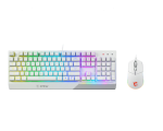 MSI | Vigor GK30 COMBO WHITE | Keyboard and Mouse Set | Wired | Mouse included | US | White