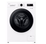 LG Washing Machine | F4X1008NWK | Energy efficiency class A | Front loading | Washing capacity 8 kg | 1400 RPM | Depth 56 cm | Width 60 cm | LED | Steam function | Direct drive | Wi-Fi | White