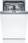 Dishwasher | SPV6YMX01E | Built-in | Width 45 cm | Number of place settings 10 | Number of programs 6 | Energy efficiency class B | Display | AquaStop function | White