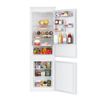 Candy Refrigerator | CBL3518EVW | Energy efficiency class E | Built-in | Combi | Height 177.2 cm | Fridge net capacity 190 L | Freezer net capacity 73 L | Display | 38 dB | White