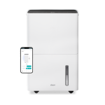 Duux Smart Dehumidifier | Bora | Suitable for rooms up to 40 m² | Water tank capacity 4 L | White