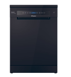 Dishwasher | CF 5C6F0B | Free standing | Width 59.7 cm | Number of place settings 15 | Number of programs 8 | Energy efficiency class C | Display | Black