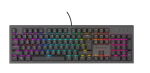 Genesis THOR 303 | Mechanical Gaming Keyboard | Wired | US | Black | USB Type-A | Outemu Peach Silent