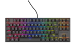 Genesis THOR 303 | Mechanical Gaming Keyboard | Wired | US | Black | USB Type-A | Outemu Peach Silent