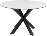 Dining table HEAVEN D119xH75,5cm, baltas