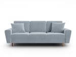 Sofa-lova Micadoni Moghan, 235x100x88 cm, mėlyna