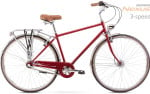 Dviratis Romet Vintage Classic M 28" Alu 2022 red-18" / M (Dydis: 18" / M)