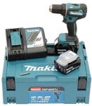 Makita DDF485RTJ Akumuliatorinis suktuvas gręžtuvas, 18 V, 2x 5,0 Ah Li-ion, 50/25 Nm, LED, bešepetėlinis