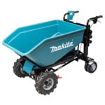 Makita DCU603Z Akumuliatorinis karutis 2X18V Li-ion, su išvertimo funkcija, BL-motor, 3-greičiai, max apkrova 300kg, 124kg Be akumuliatorių ir kroviklio!